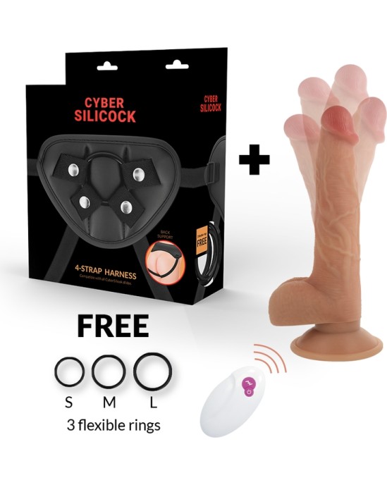 Cyber Silicock STRAP-ON MASTER JOHN REMOTE CONTROL