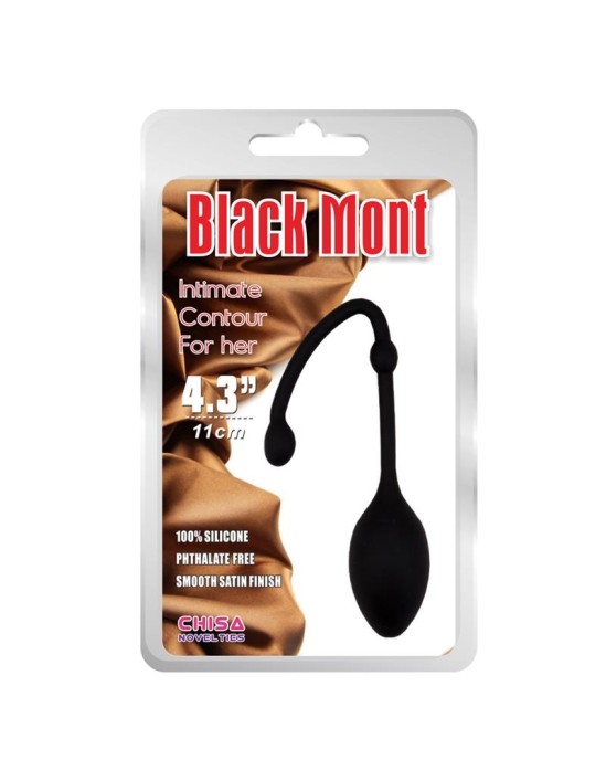 Chisa Vaginal Ball Kiss iOrgasm Silicone Black