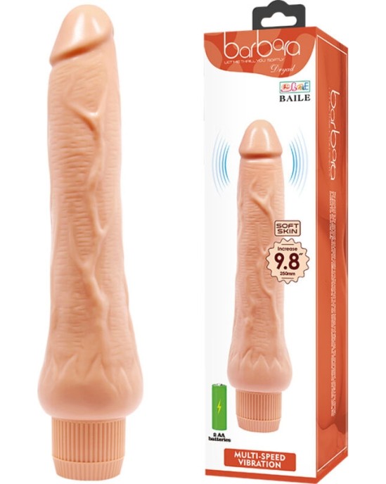 Baile Vibrators BAILE - BARBARA REĀLISTS VIBRATORS 25 CM