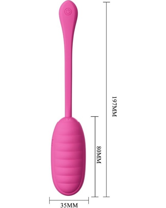 Pretty Love Smart PRETTY LOVE - CATALINA PINK RECHARGEABLE VIBRATING EGG