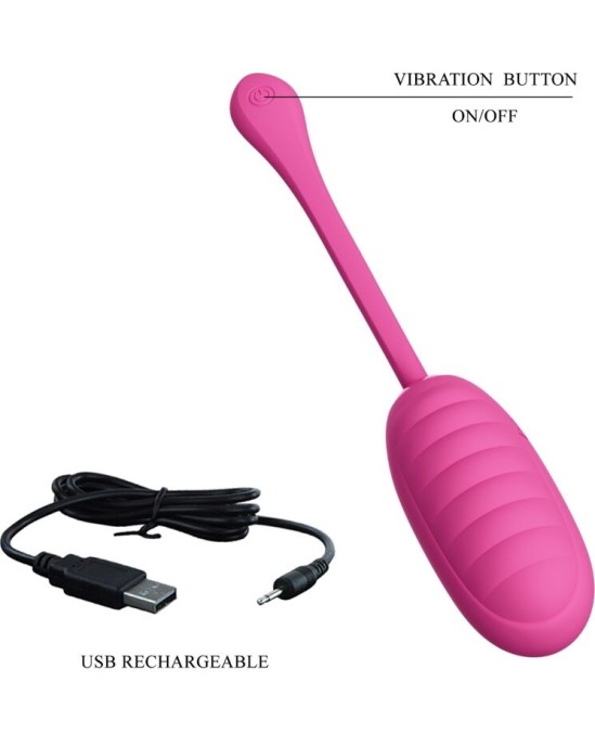 Pretty Love Smart PRETTY LOVE - CATALINA PINK RECHARGEABLE VIBRATING EGG