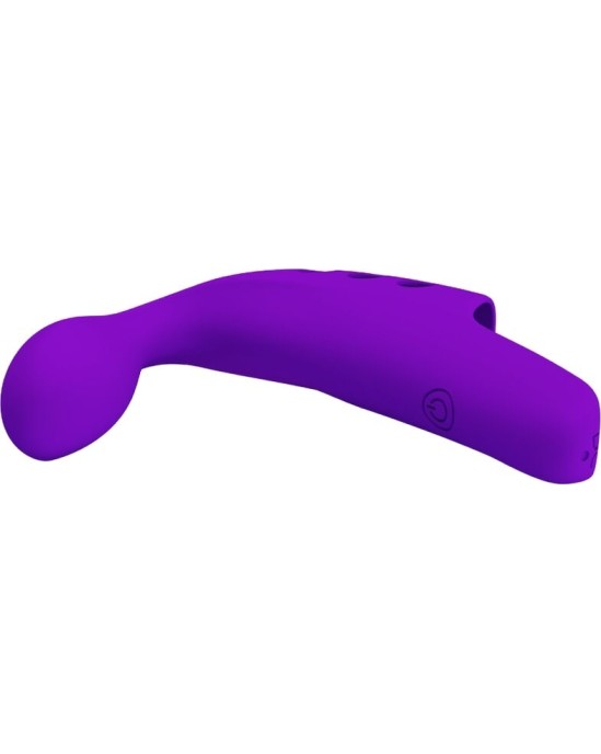 Pretty Love Smart PRETTY LOVE - GORGON PURPLE RECHARGEABLE FINGER VIBRATOR