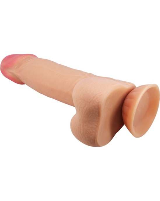 Pretty Love High Grade PRETTY LOVE - BĪDĀMĀS ĀDAS SĒRIJA REĀLISTS DILDO AR BĪDĀMĀM ĀDAS SŪKCUSĒM 21,8 CM