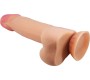 Pretty Love High Grade PRETTY LOVE - BĪDĀMĀS ĀDAS SĒRIJA REĀLISTS DILDO AR BĪDĀMĀM ĀDAS SŪKCUSĒM 21,8 CM