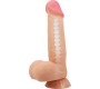 Pretty Love High Grade PRETTY LOVE - BĪDĀMĀS ĀDAS SĒRIJA REĀLISTS DILDO AR BĪDĀMĀM ĀDAS SŪKCUSĒM 21,8 CM