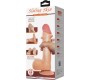 Pretty Love High Grade PRETTY LOVE - SLIDING SKIN SERIES REALISTIC DILDO WITH SLIDING SKIN SUCTION CUP 21.8 CM