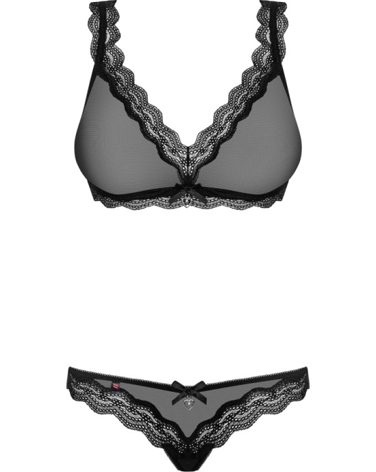 Obsessive SET 839-SET PRETO - 40-42 L/XL