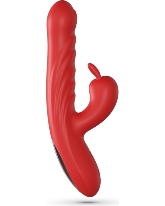 Crushious LAPIN TRUSTING RABIT VIBRATOR RED