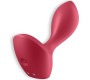 Satisfyer АНАЛЬНЫЙ ВИБРАТОР ЛЮБОВНИКА ЗА ЧЕРНОЙ ДВЕРЬЮ, КРАСНЫЙ