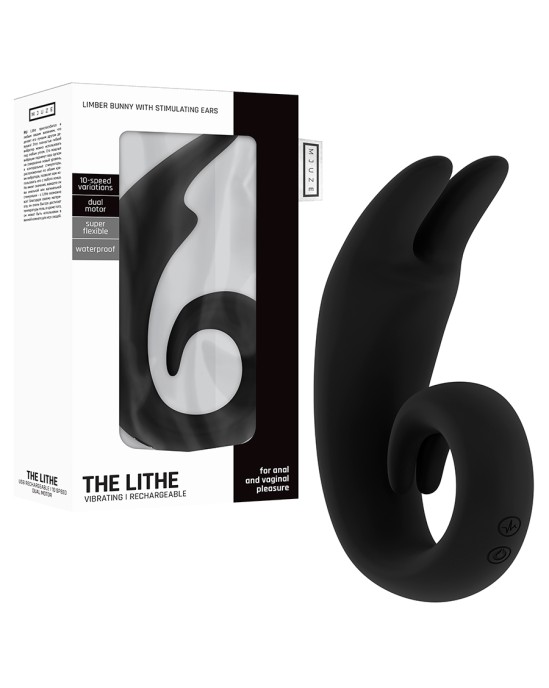 Mjuze THE LITHE RECHARGEABLE VIBRATOR BLACK