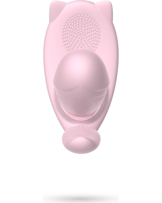 Crushious FRITZ REMOTE CONTROLLED STIMULATOR PASTEL PINK