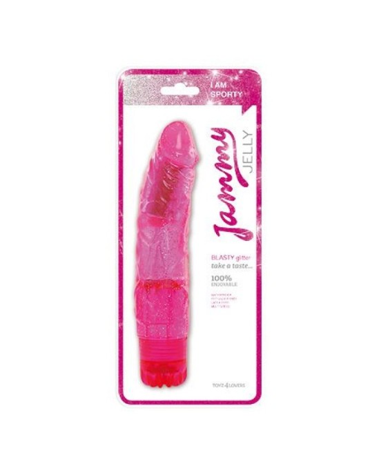 Toyz4Lovers JAMMY JELLY BLASTY GLITTER VIBRATORS