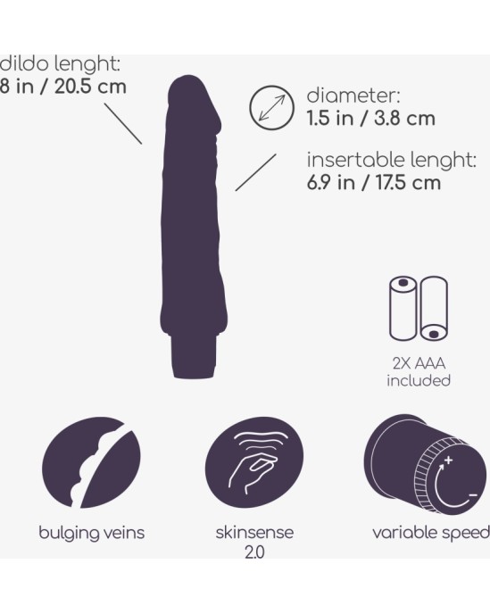 Crushious SCHLONG REALISTIC VIBRATOR