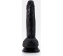 Crushious INVIKTUS 7 ŠĶIDRĀ SILIKONA DILDO BLACK