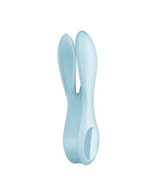 Satisfyer TRĪS 1 VIBRATORS ZILS