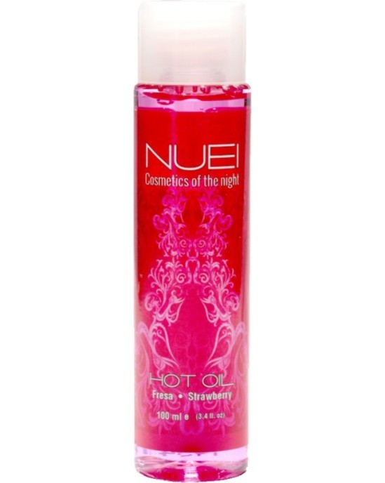 Nuei HOT OIL STRAWBERRY WARMING EFFECT MASSAGE OIL 100ML