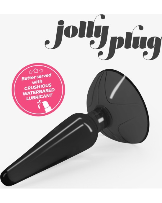 Crushious JOLLY PLUG ANAL PLUG BLACK