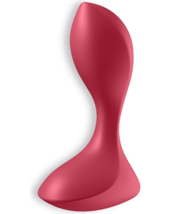 Satisfyer АНАЛЬНЫЙ ВИБРАТОР ЛЮБОВНИКА ЗА ЧЕРНОЙ ДВЕРЬЮ, КРАСНЫЙ