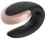 Satisfyer APMIERINĀTĀJS DUBULTĀ MĪLESTĪBA AR APP BLACK