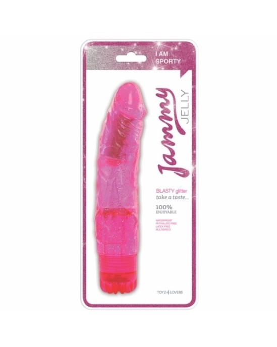 Toyz4Lovers JAMMY JELLY BLASTY GLITTER VIBRATORS