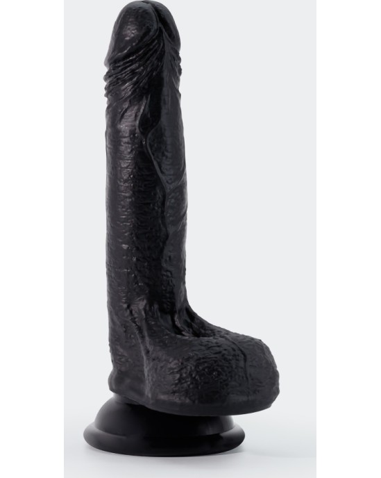 Crushious INVIKTUS 7 LIQUID SILICONE DILDO BLACK