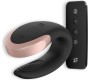 Satisfyer APMIERINĀTĀJS DUBULTĀ MĪLESTĪBA AR APP BLACK