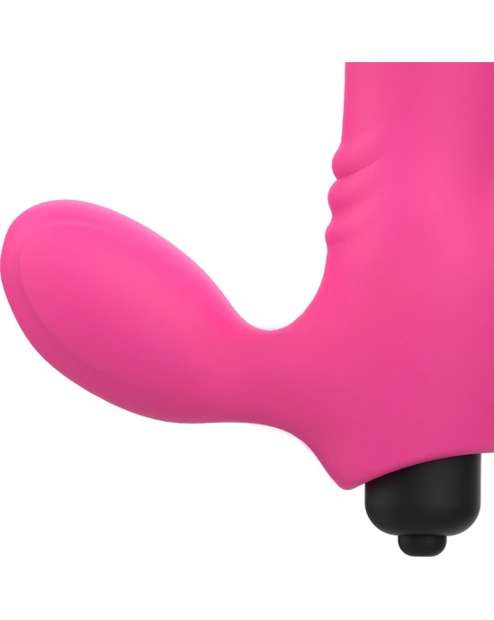 Ohmama Vibrators OHMAMA - BIX DOUBLE STIMULATION VIBRATOR XMAS EDITION PINK