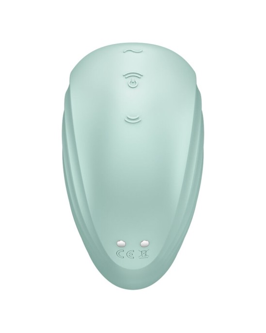 Satisfyer Air Pulse СТИМУЛЯТОР И ВИБРАТОР ВОЗДУШНЫХ ИМПУЛЬСОВ SATISFYER PEARL DIVER - ЗЕЛЕНЫЙ