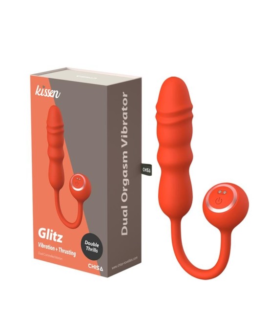 Chisa Glitz stimulators ar vibrāciju un grūdienu