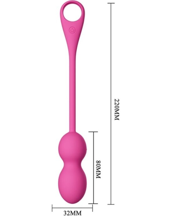 Pretty Love Smart PRETTY LOVE - ELVIRA PINK RECHARGEABLE VIBRATING BALLS