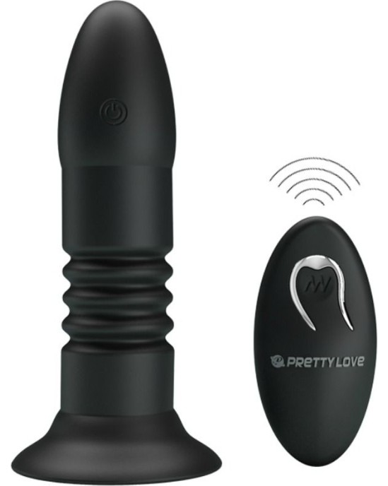 Pretty Love Bottom PRETTY LOVE — PLUG MAGIC JINGER UZ AUGŠU un LEJU UN VIBRĀCIJAS