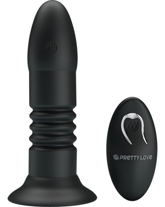 Pretty Love Bottom PRETTY LOVE — PLUG MAGIC JINGER UZ AUGŠU un LEJU UN VIBRĀCIJAS