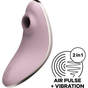 Satisfyer Клитрорис, присоска и вибрация, любовник вульвы 1, фиолетовый