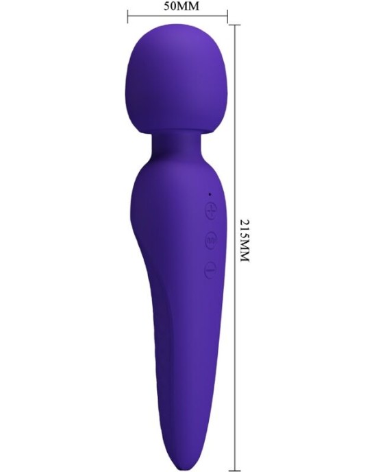 Pretty Love Smart PRETTY LOVE - MEREDITH MASSAGER 12 VIBRĀCIJAS REŽĪMI PURPURA