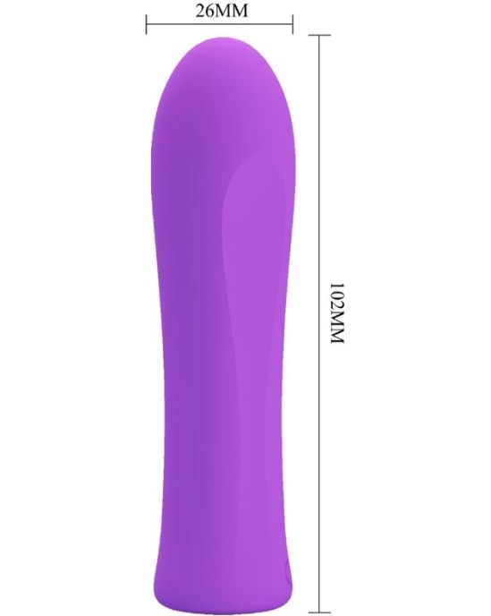 Pretty Love Flirtation PRETTY LOVE — ALFREDA SUPER POWER VIBRATOR AQUA Purple