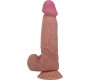 Pretty Love High Grade PRETTY LOVE - SLIDING SKIN SERIES REALISTIC DILDO WITH SLIDING BROWN SKIN SUCTION CUP 21.8 CM