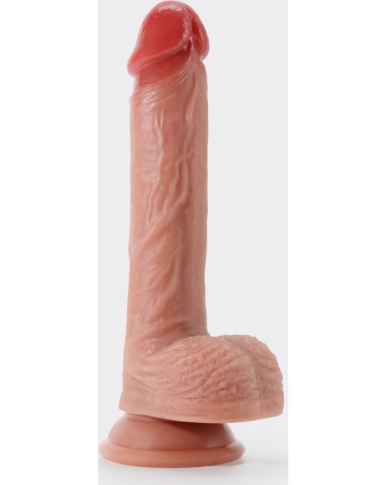 Crushious INVIKTUS 8 LIQUID SILICONE DILDO FLESH