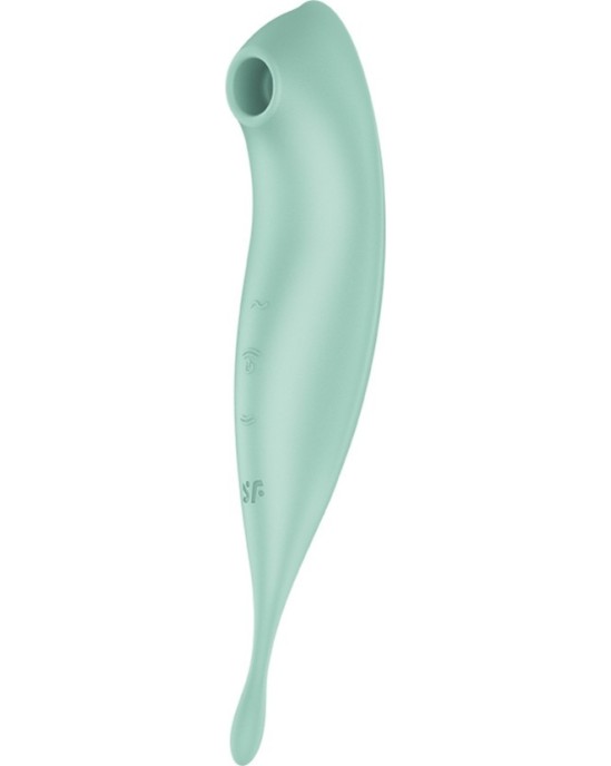 Satisfyer ВИБРАТОР TWIRLING PRO С ПРИЛОЖЕНИЕМ CONNECT MINT