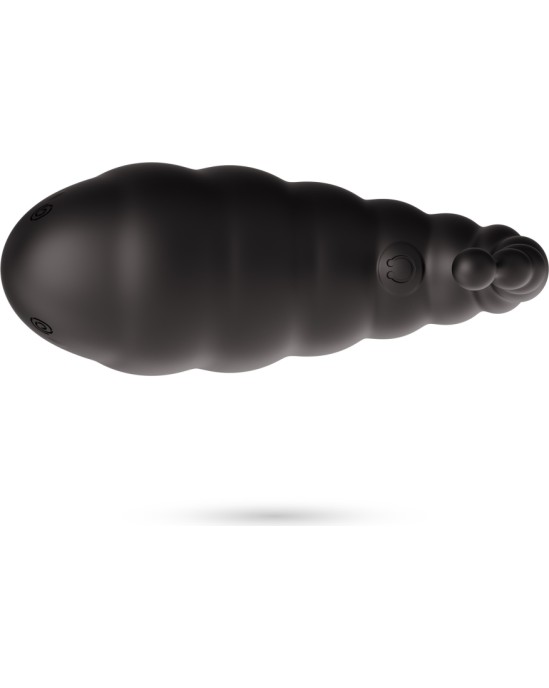 Crushious COCOON RECHARGEABLE VIBRATING EGG WITH WIRELESS REMOTE CONTROL BLACK