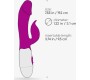 Crushious MOCHI RABBIT VIBRATOR PURPLE WITH WATERBASED LUBRICANT INCLUDED