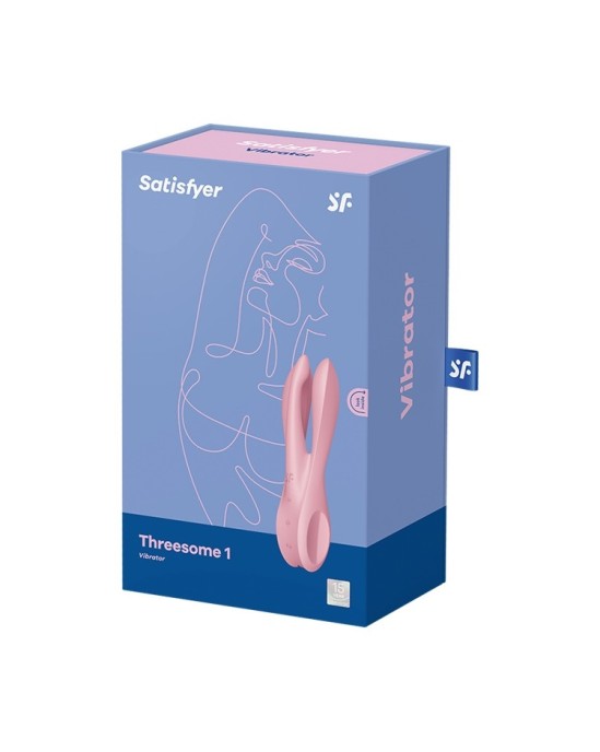 Satisfyer ТРОЙНА С 1 ВИБРАТОРОМ, РОЗОВЫЙ