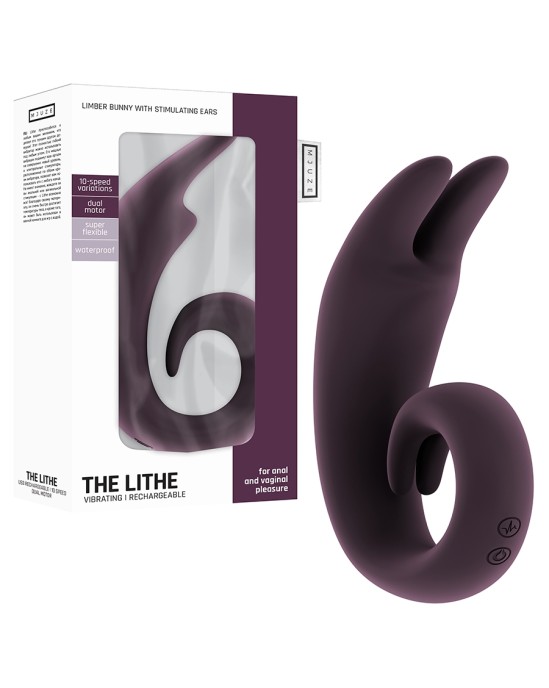 Mjuze THE LITHE RECHARGEABLE VIBRATOR PURPLE