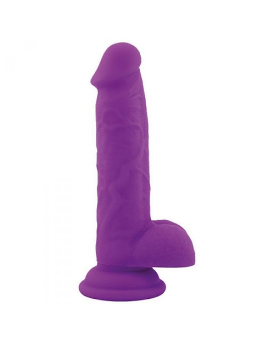 Toyz4Lovers REAL SAFE ROD LARGE SILICONE DILDO PURPLE