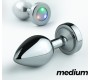 Crushious BOREALIS LED ANAL PLUG MEDIUM