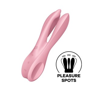 Satisfyer TRĪS 1 VIBRATORS ROZĀ