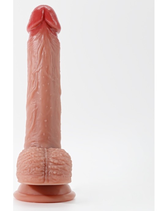 Crushious INVIKTUS 8 LIQUID SILICONE DILDO FLESH