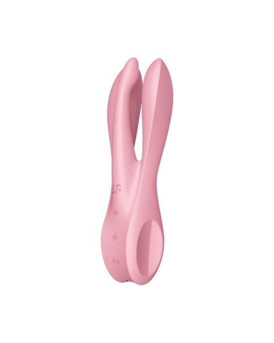 Satisfyer ТРОЙНА С 1 ВИБРАТОРОМ, РОЗОВЫЙ