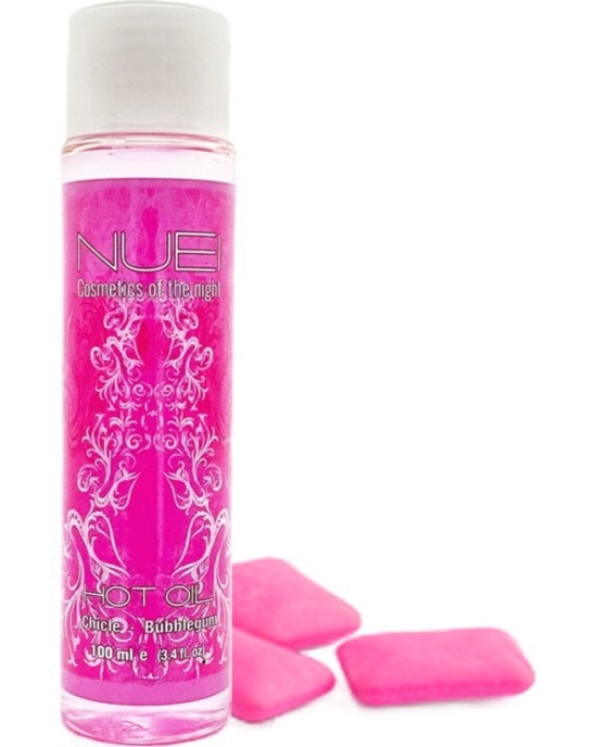 Nuei KARSTĀ EĻĻA BUBBLEGUM WARMING EFECT MASĀŽAS EĻĻA 100ML