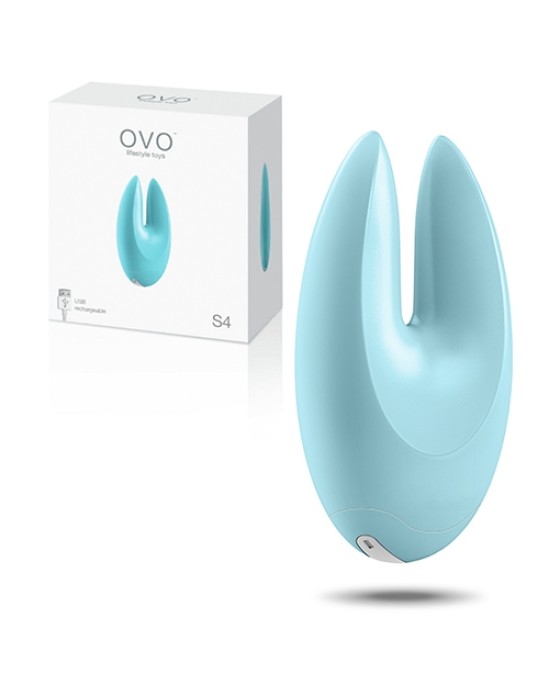 OVO S4 RECHARGEABLE STIMULATOR BLUE