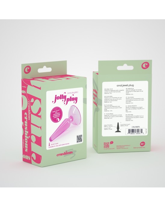 Crushious JOLLY PLUG ANAL PLUG PINK